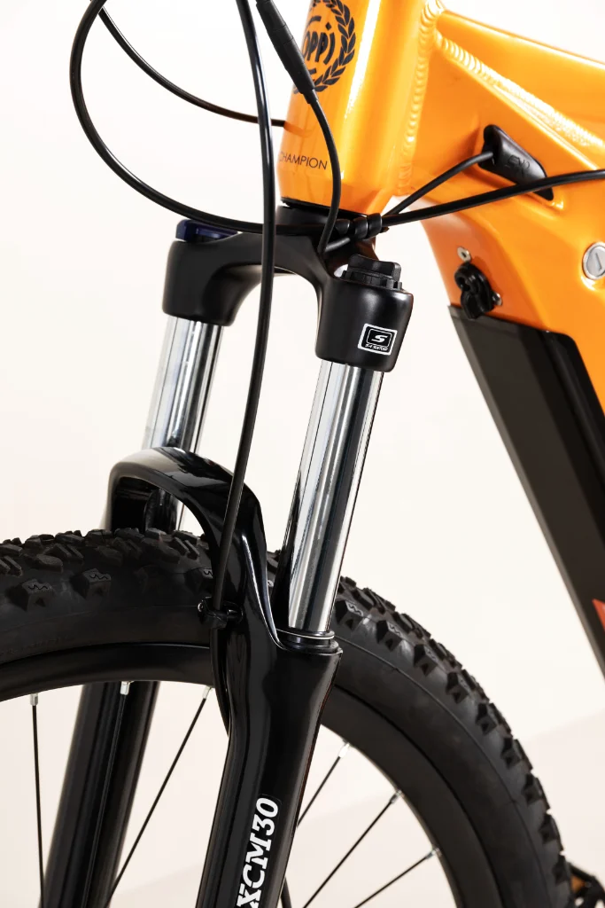 forcella-ammortizzata-bici-elettrica-per-bambini-e-ragazzi-trailer-mtb